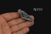 Quinta Studio QD72051 F-35A Lighting II 3D-Printed & coloured Interior on decal paper (Tamiya) 1/72